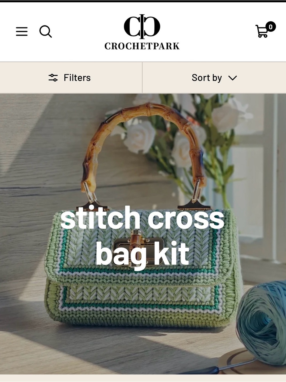 Cochetpark Linden Whisper Do-it-Yourself Clutch Kit